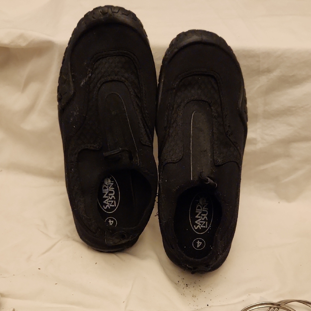 SandnSun Black Water Shoes